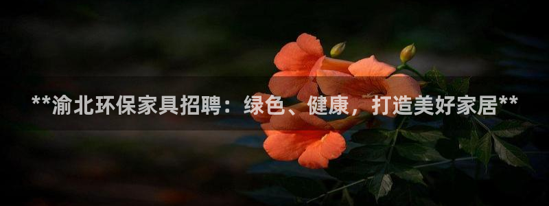 杏耀平台登录网址：**渝北环保家具招聘：绿色、健康，打造美好