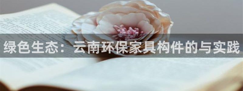杏耀总代理：绿色生态：云南环保家具构件的与实践