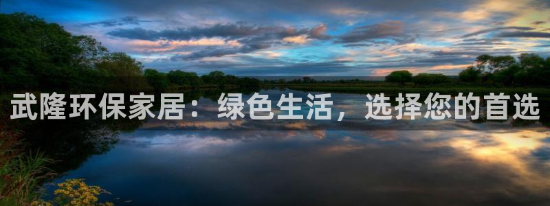 杏耀网页手机登录：武隆环保家居：绿色生活，选择您的首选