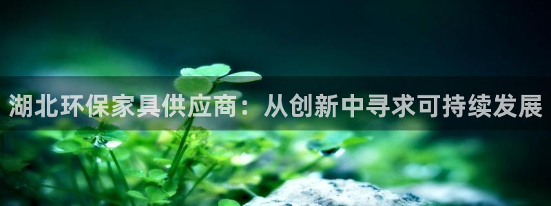 杏耀平台还在吗：湖北环保家具供应商：从创新中寻求可持续发展